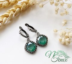 4470 Ювелирные стразы Сваровски Crystal Royal Green (12 мм)