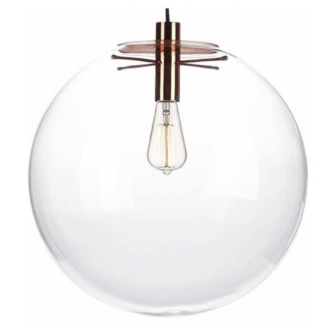 Светильник стекло Ball Ceiling медь диаметр 50см.