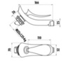 Creavit FG3501 Смеситель для биде, цвет: хром