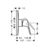 Hansgrohe Focus 31964000 Смеситель встраиваемый на 1 потребителя