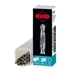 Сверло по металлу ц/х 9,5x125/81мм DIN338 h8 5xD HSS-G 118° Ruko 214095