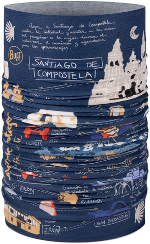 Бандана Buff CoolNet UV Camino Norte Navy фото 1
