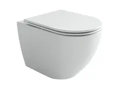 Ceramica Nova Амато (Amato) CN4013T Унитаз подвесной, смыв торнадо, 54x36x37, крышка - сиденье из дюропласта с микролифтом и функцией быстрого снятия, скрытые крепления, цвет белый фото