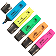 Набор текстовыделителей Attache Colored (толщина линии 1-5 мм, 6 цветов)