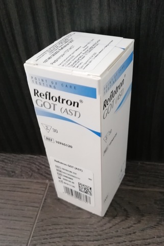 Рефлотрон ГОТ/АСТ (Reflotron GOT) Рош Диагностикс ГмбХ, Германия/Roche Diagnostics GmbH, Germany