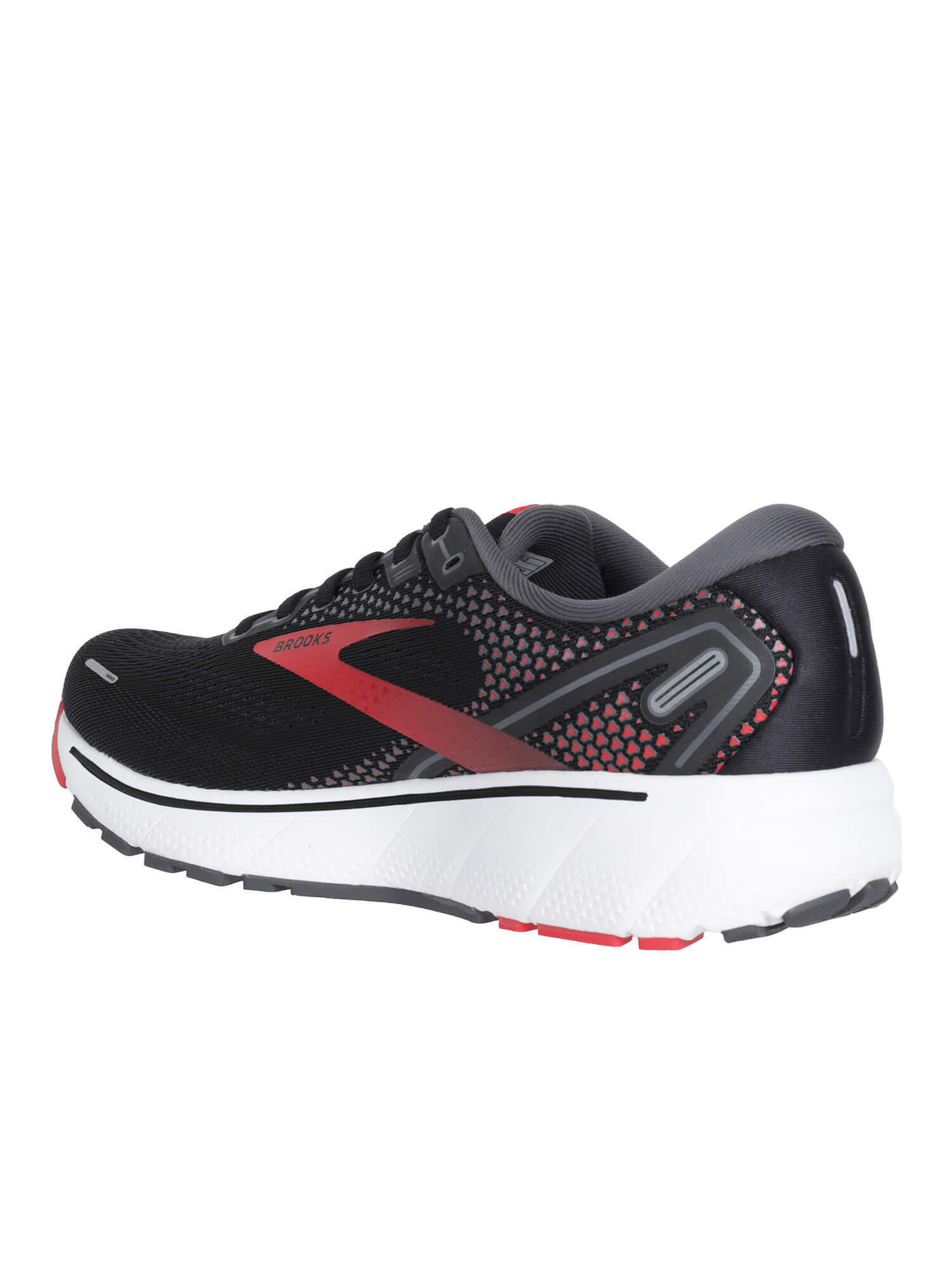 Мужские кроссовки для бега Brooks Ghost 14 черные-красные - 4