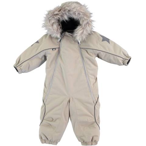 Детский комбинезон Molo Pyxis Fur Aluminium