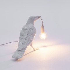 Настольная лампа Bird White Waiting