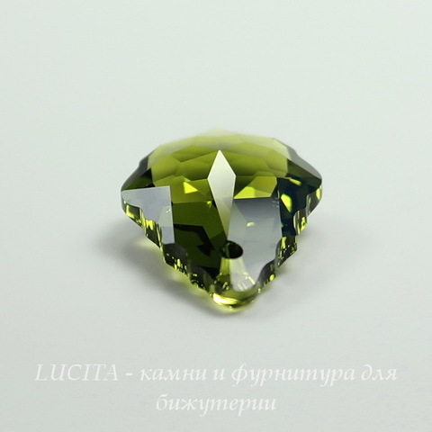 6090 Подвеска Сваровски Baroque Olivine (22х15 мм) ()