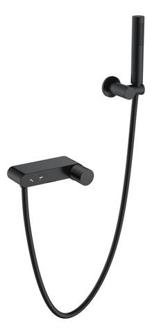 Boheme Stick 123-BB.2 Смеситель для ванны, цвет: чёрный