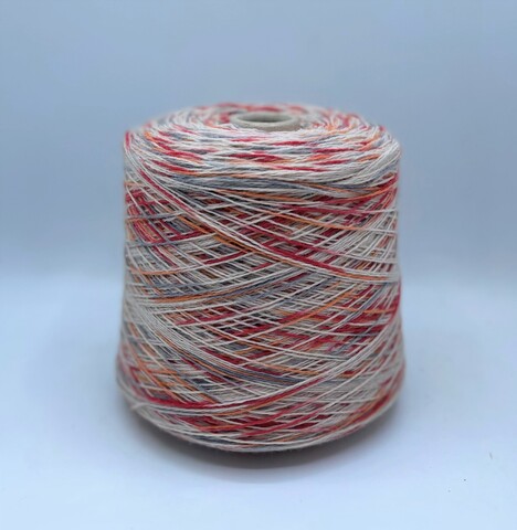 Бобинная пряжа  (пр.Италия),art-Settanta 2/900 450м/100гр, 80%Меринос 20%Полиамид, цвет-Осенний фестиваль. арт-21953