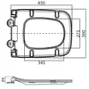 BelBagno Sela BB3201SC-MB Сиденье дюропластовое с металлическим креплением, с механизмом Soft Close, цвет: чёрный