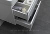 Aquanet 367328 Тумба с раковиной Вега 60 (Ирис T) 2 ящ. цв. белый глянец (367328)