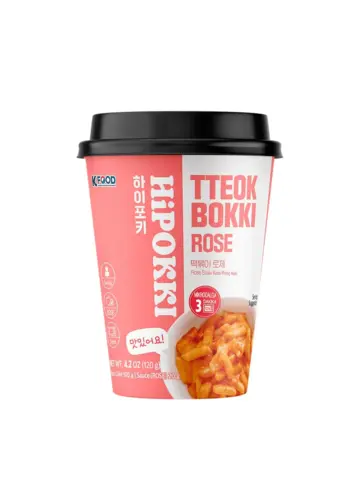 РИСОВЫЕ КЛЕЦКИ (HIPOKKI TTEOKBOKKI ROSE), 120 г