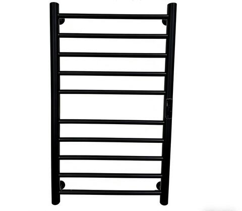 Полотенцесушитель электрический Rein Classic 10-Matte Black 800*450 мм