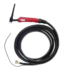 Горелка TIG 17F 140A (35%), M12x1, 4m, гибкая-с упр. разъёмами 2-3-5pin