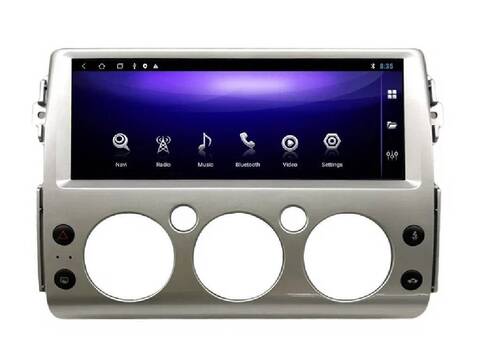 Магнитола Toyota FJ Cruiser (2006-2017) Android 12 6/128GB QLED DSP 4G модель KP-T1216S