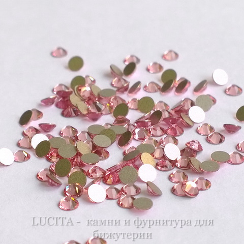 2028/2058 Стразы Сваровски холодной фиксации Light Rose ss12 (3,0-3,2 мм), 12 штук ()