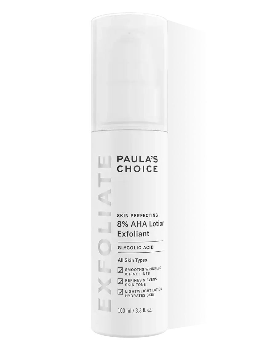Ежедневный эксфолиант c 8% гликолевой кислоты Paula's Choice Skin Perfecting 8% AHA Gel Exfoliant 100мл