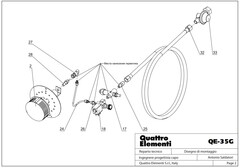 Форсунка QUATTRO ELEMENTI 40-125 для QE-35G (243-950-028)