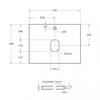 BelBagno KEP-60-CEM Столешница, 61.6x46.8, цвет: Cemento