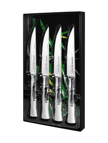 Набор из 4 ножей для стейка Samura Bamboo SBA-0031S