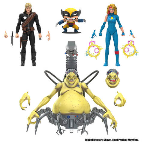 Коллекционная фигурка Marvel Legends: Mojoworld (4-Pack)