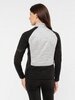 Женская тренировочная беговая куртка Moax Tauri Stretch Fit светло-серая - 4