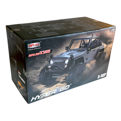 Радиоуправляемый краулер MJX Hyper Go H12Y+ FOC Brushless 4WD 1:12 - MJX-H12Y