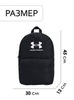 Картинка рюкзак городской Under Armour Loudon Lite Black - 2