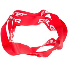 Велосипедная ободная лента 27,5" красная с белым логотипом Х98531