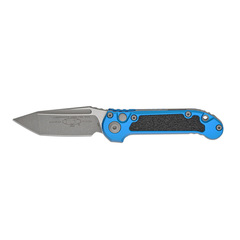Фото Автоматический нож Microtech LUDT Gen III 1136-10APBL, сталь M390MK, рукоять алюминий, синий