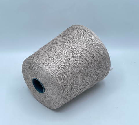 Бобинная пряжа, Linen, 1/960 960м, 100% Лен, Бежевый жемчуг. 40758