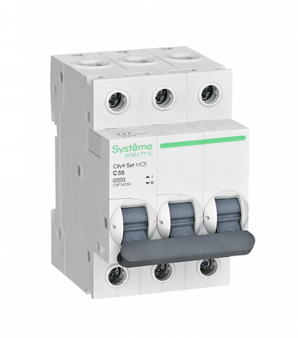 Авт. выкл.City9 Set 3P 50А С 4.5kA х-ка С 400В