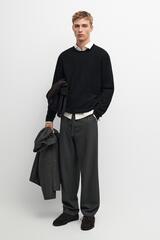 Massimo Dutti Брюки из 100% холодной шерсти, серый
