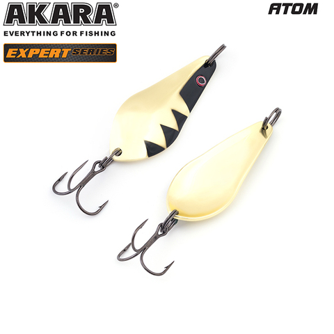 Блесна колеб. Akara Expert Атом 65 мм 14 гр. 13/GO 5 шт/уп. продажа от 1 уп.