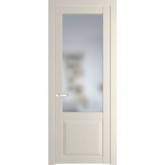 Межкомнатная дверь эмаль Profil Doors 1.2.2PD кремовая магнолия остеклённая