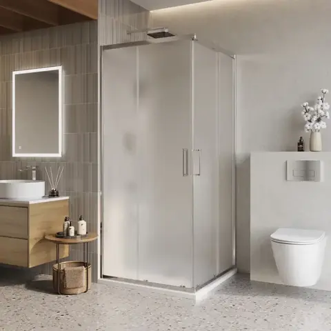 BelBagno Luce LUCE-AH-1-100/90-C-CR Душевой уголок, 100x90, цвет: хром