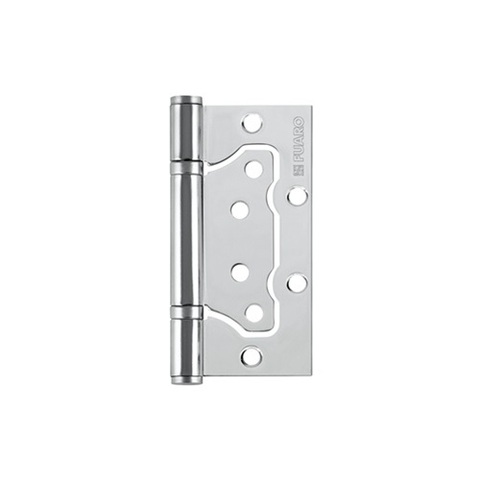 Петля универсальная без врезки FUARO 500-2BB/BL 100x2,5 CP хром /31049/ (1 шт)1