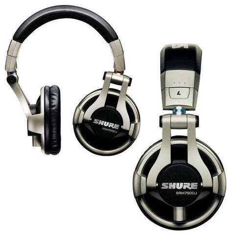 SHURE SRH750DJ Профессиональные DJ наушники 'закрытого типа'