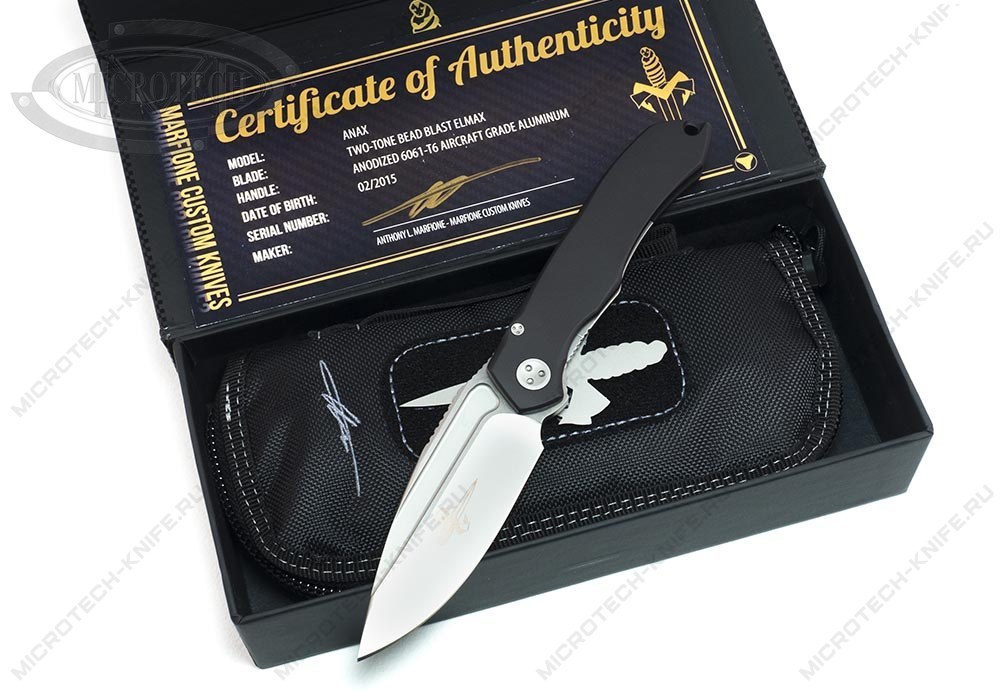 Нож Marfione Custom Anax ELMAX Two tone