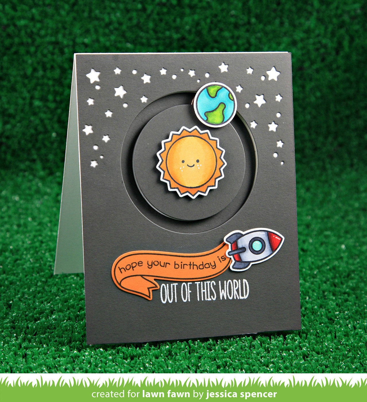 НОЖИ Lawn Fawn Cuts Custom Craft Die 5х8см - Starry Skies