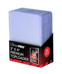 Ultra Pro - Жесткие прозрачные премиум протекторы (toploader) 25 штук