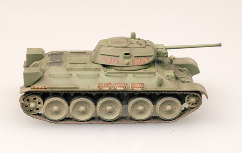 Модель Танк Советский Т-34/76 масштаб 1:72