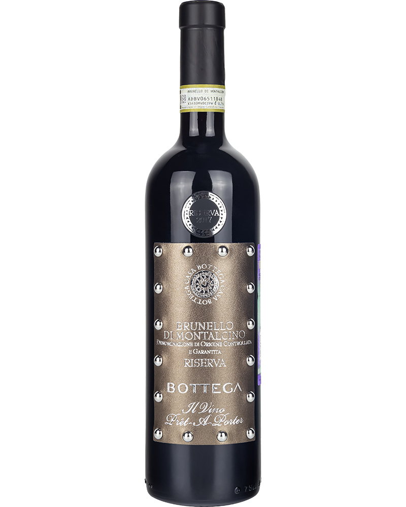 Вино Красное Сухое Bottega Брунелло Ди Монтальчино Рисерва 2017 г.у. 15%, 0,75 л, в подарочной упаковке, Италия