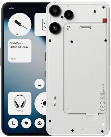 Смартфон Nothing phone (3a) Lite 8/128 ГБ, Dual nano SIM, Белый | White