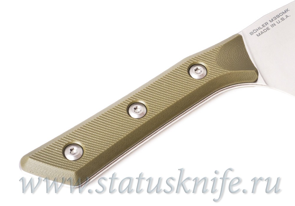 Нож Microtech Kitchen Santoku G-10 3200-10OD Green