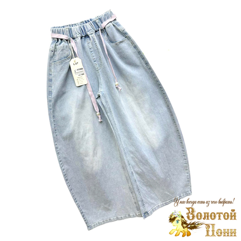 Джинсы Baggy девочке (7-12) 260507-LST-7750