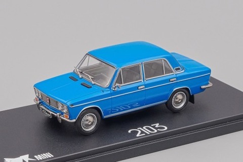VAZ-2103 Zhiguli Lada 1500 blue EVR-mini 1:43