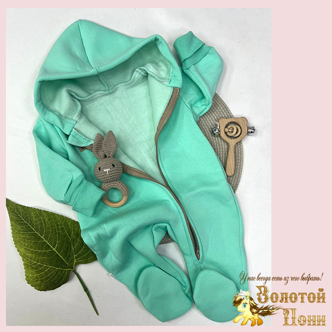 Комбинезон трик/начес детский (62-74) 260831-R9028